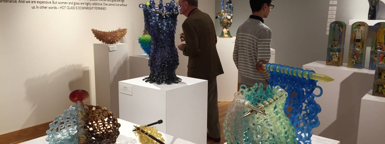Wayne Art Center Women in Glass Exhibit