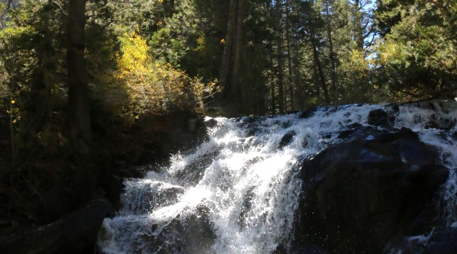 Lee Vining Creek falls