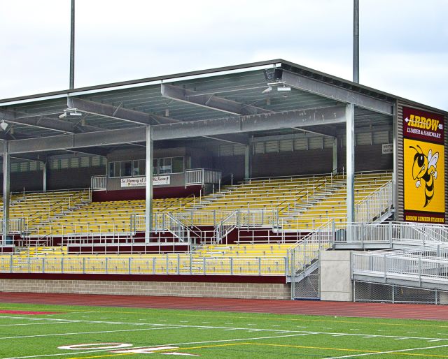 Southern Bleacher Over 70 Years Of Stadium Bleachers Parts White River School District