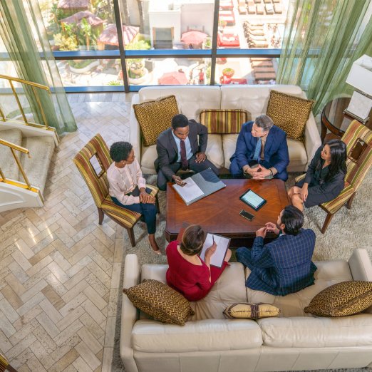 Business Meeting in Golden Nugget Suite