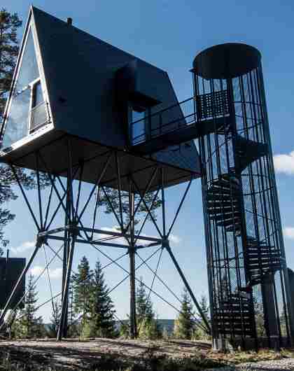 Pan treetop cabins in Åsnes, Eastern Norway