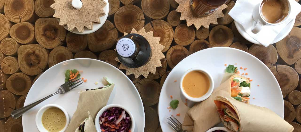 A quick and healthy lunch at Wild Roots}