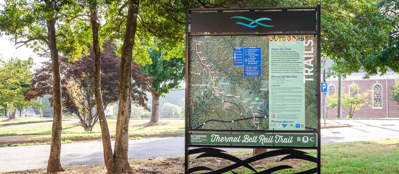 Thermal Belt Rail Trail in Spindale}