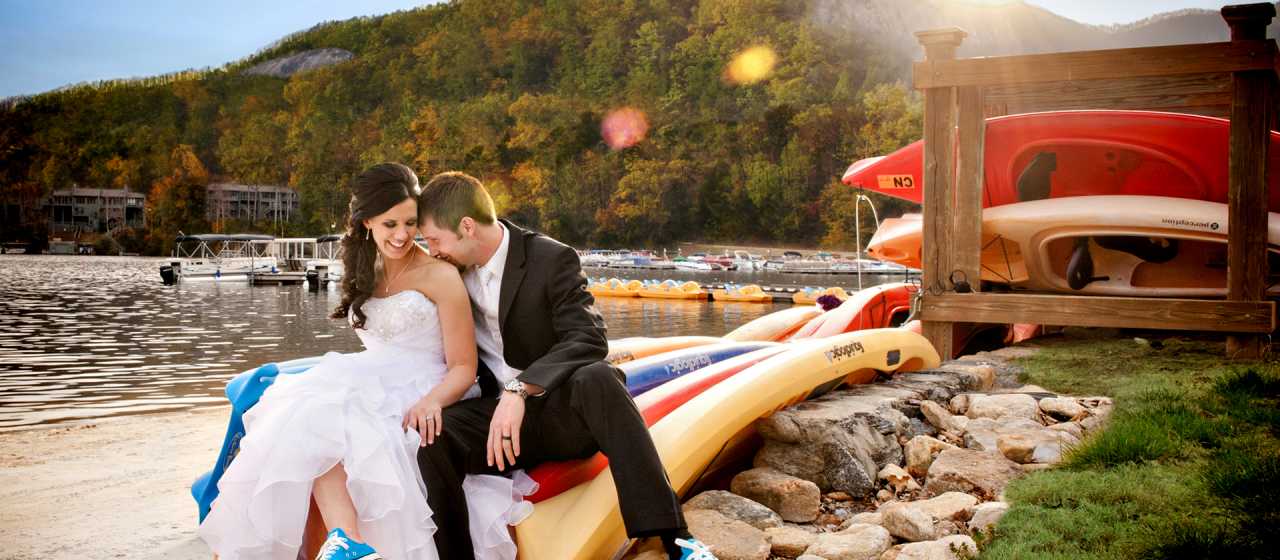 Wedding on a the beach}