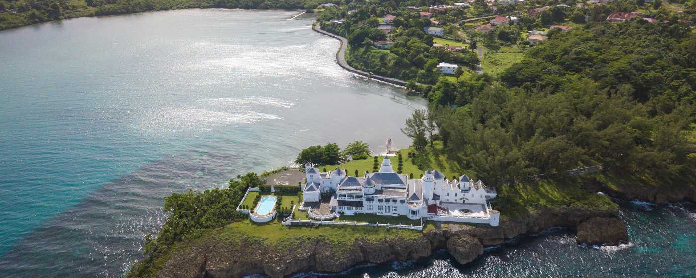Trident Castle aerial
