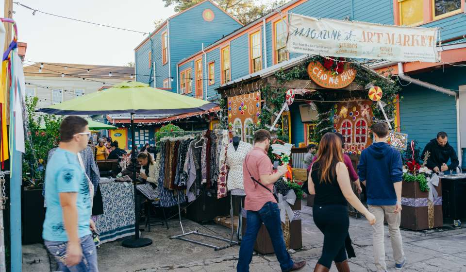 New Orleans Art Markets Magazine Street Art Market Merriment On