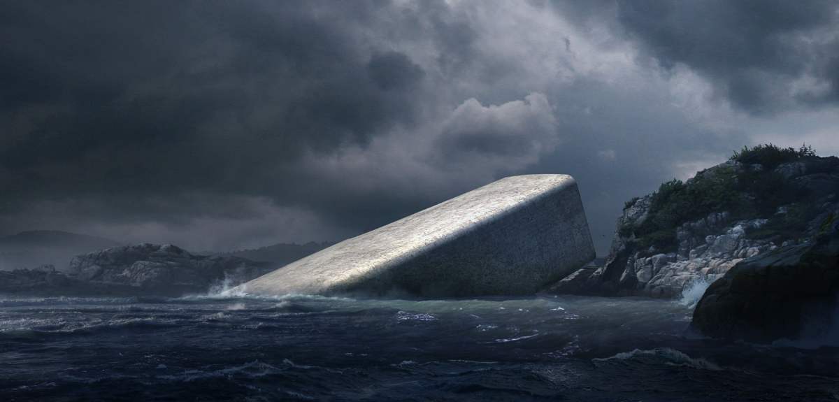 Under restaurant in Lindesnes