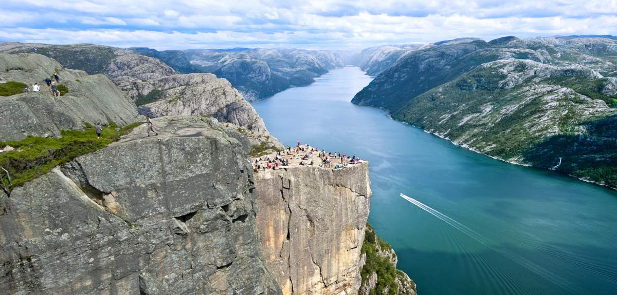 Plan your trip to Stavanger: Lysefjorden and The Pulpit Rock in Ryfylke, Fjord Norway