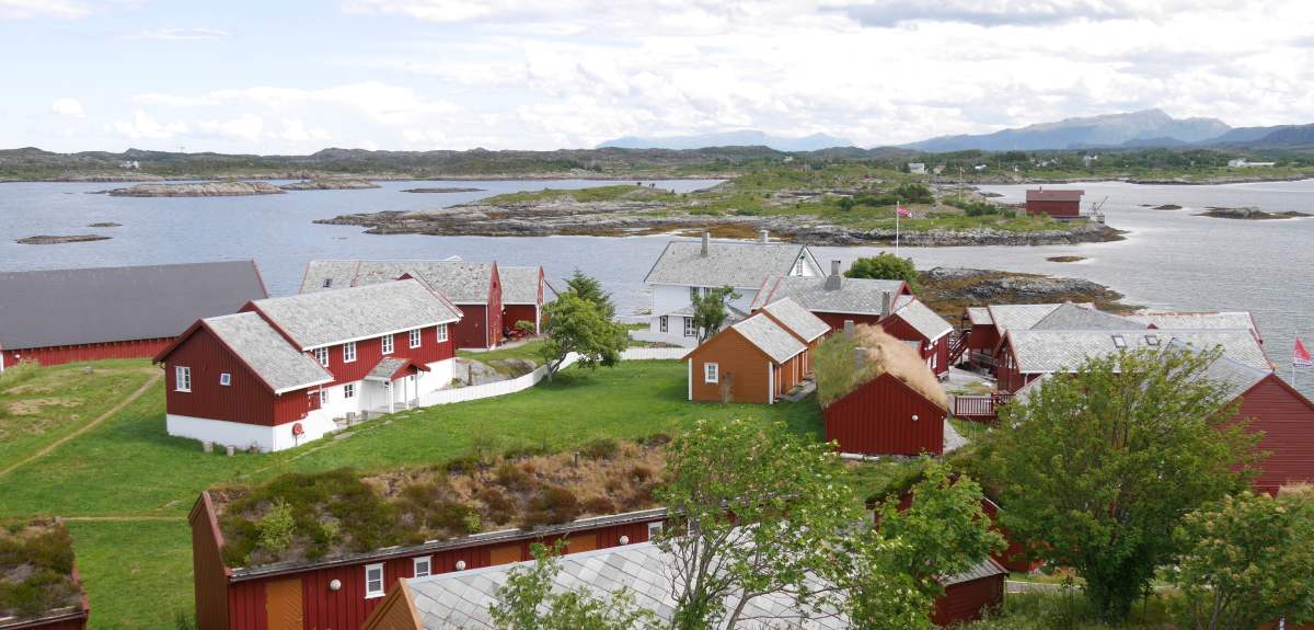 Ferienhäuser in Håholmen in Fjord Norwegen