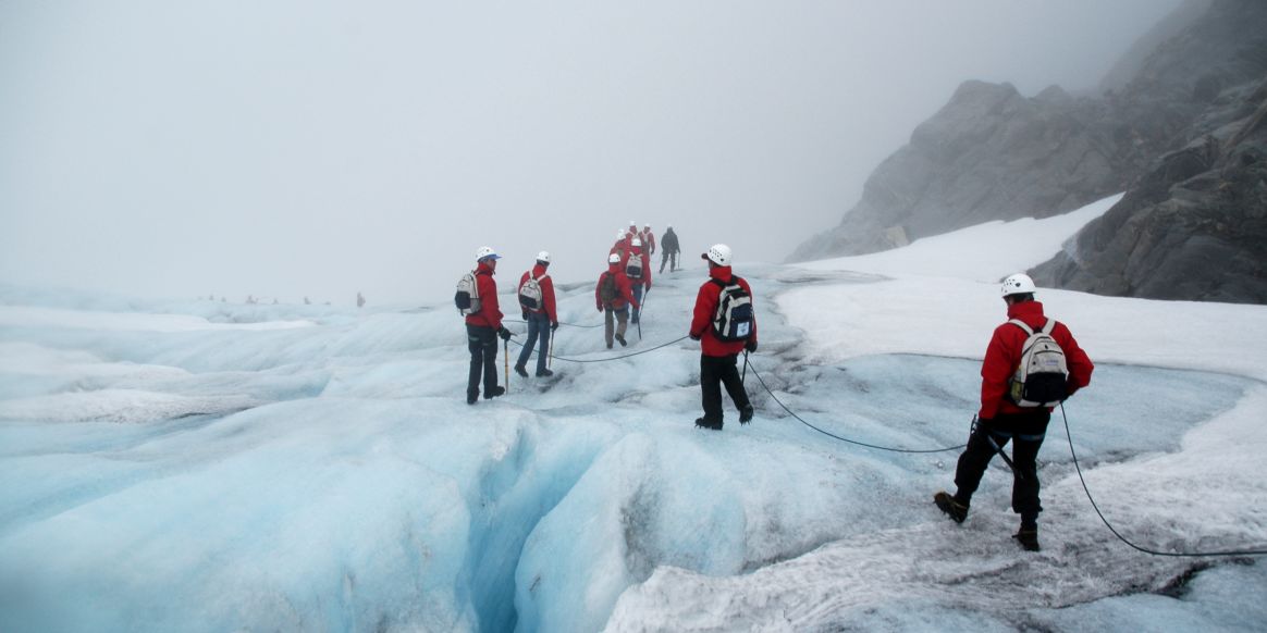 Glaciers Some of Europe's largest ice caps are in Norway
