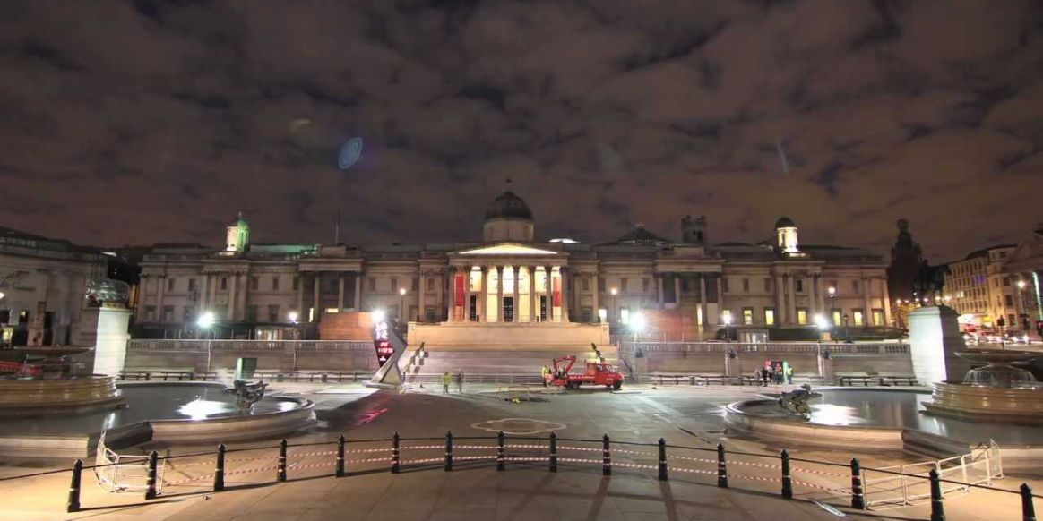The Trafalgar Square Christmas tree is a gift from Norway
