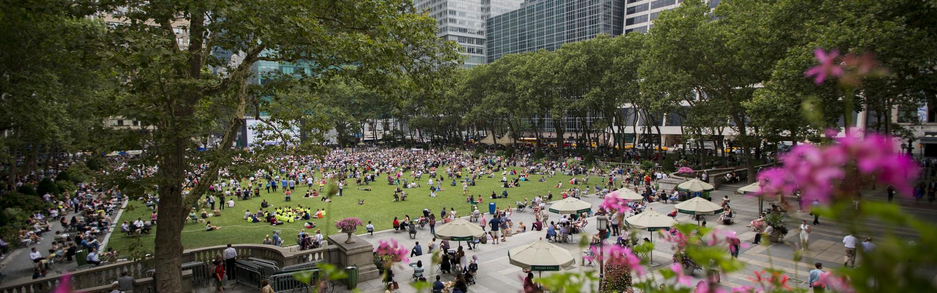 Bryant Park, Spring