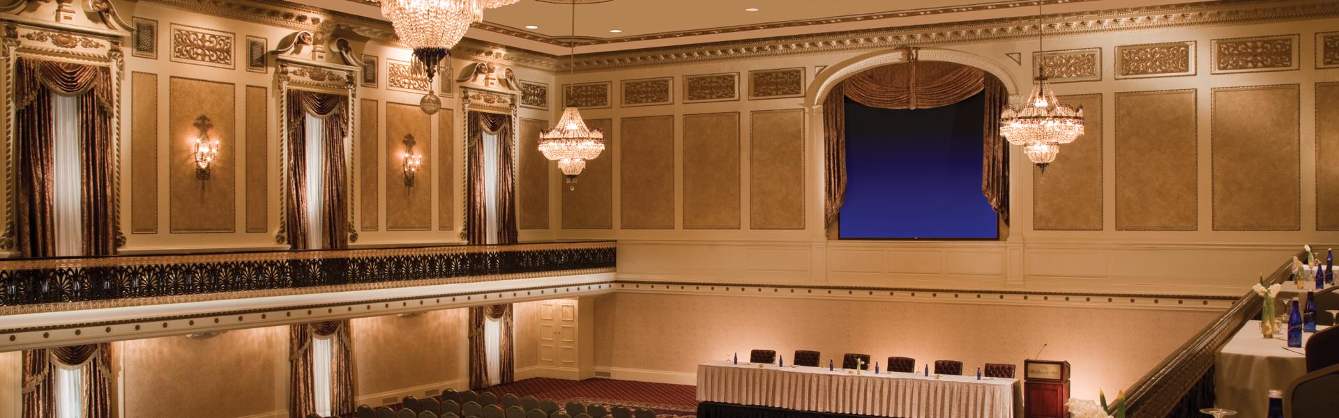 Roosevelt Hotel, interior, ballroom