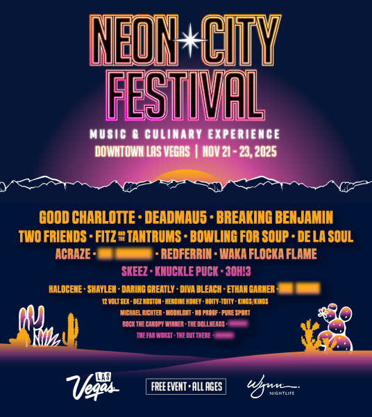 Neon City Festival 2025 lineup