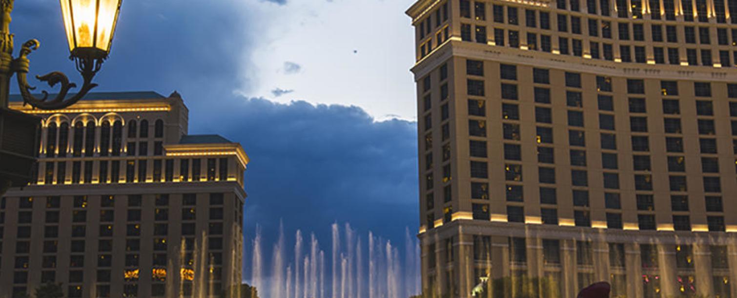 Outside view of the Bellagio