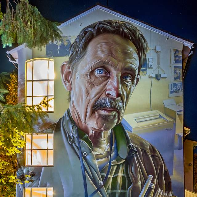 Street art by SMUG: Stavanger