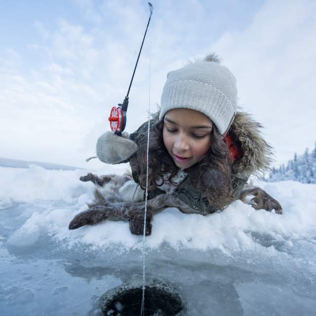 Winter fishing in Norway  Ice fishing, fjord fishing, and deep