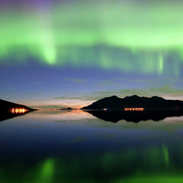 Aurora boreal ✨ Tromsø, Noruega - Universo Fantástico