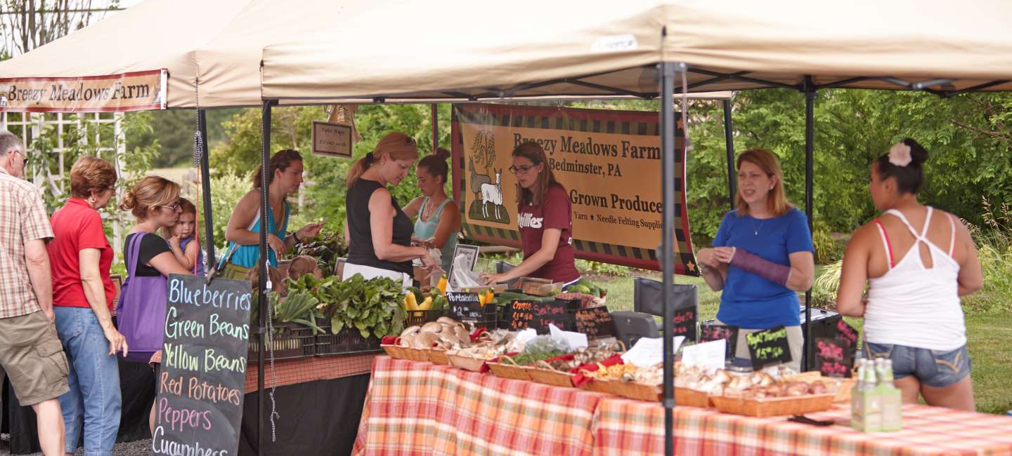 Bucks County Pennsylvania Flea and Farmers Markets