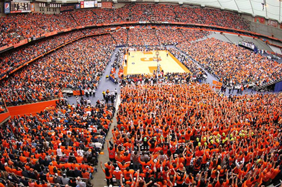 Carrier Dome at Syracuse - Photo Courtesy of the Carrier Dome Carrier Dome at Syracuse - Photo Courtesy of the Carrier Dome