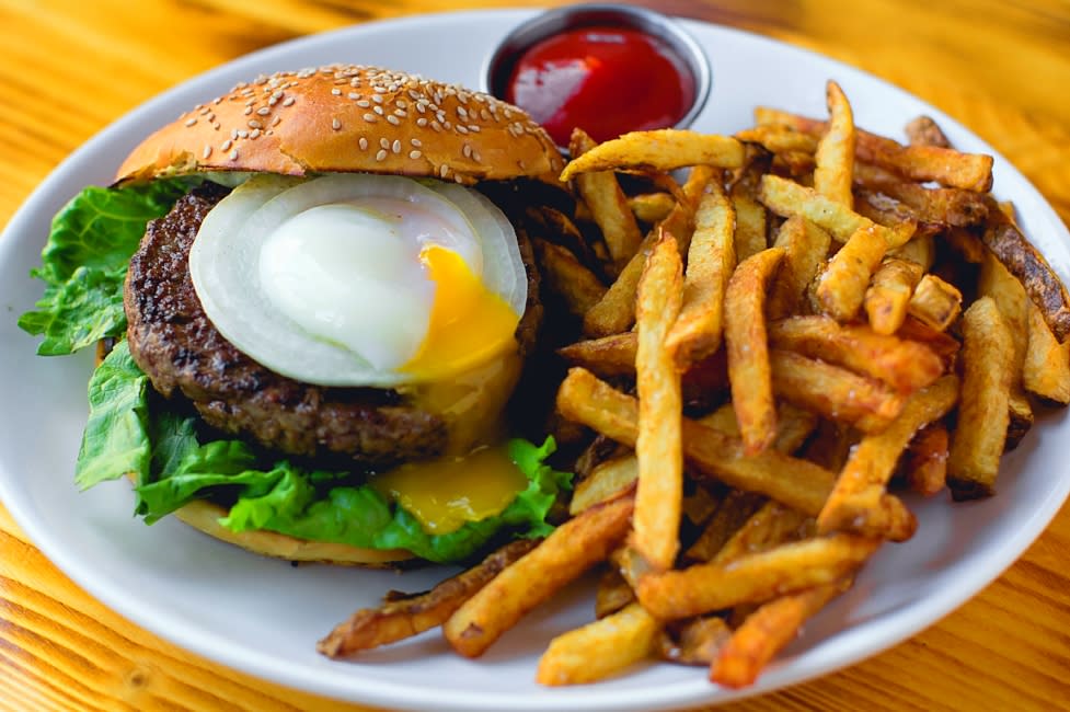 Marble + Rye Burger Marble + Rye Burger