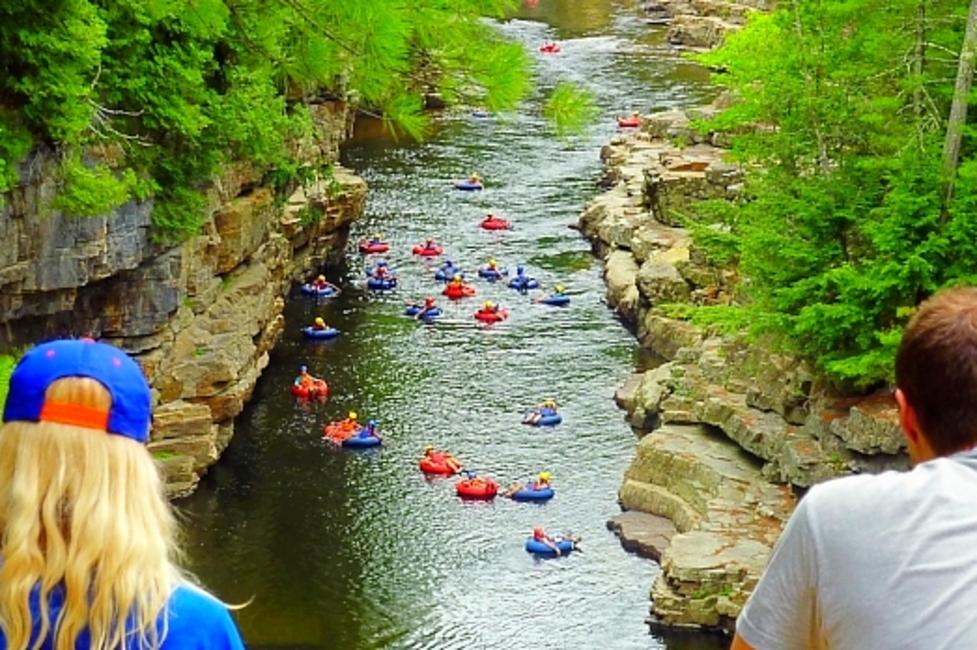 Ausable Chasm Tubing Basin Ausable Chasm Tubing Basin