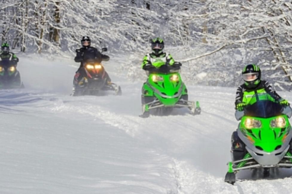 Snowmobiling at Allegany State Park Snowmobiling at Allegany State Park