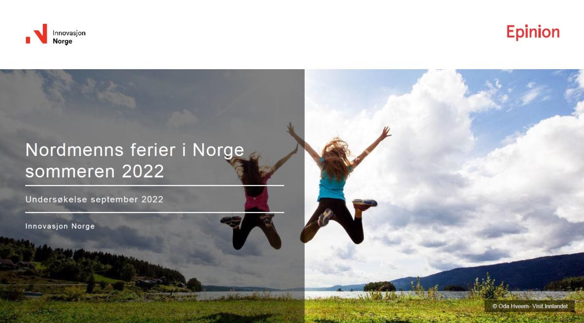 Nordmenns ferier i Norge sommeren 2022