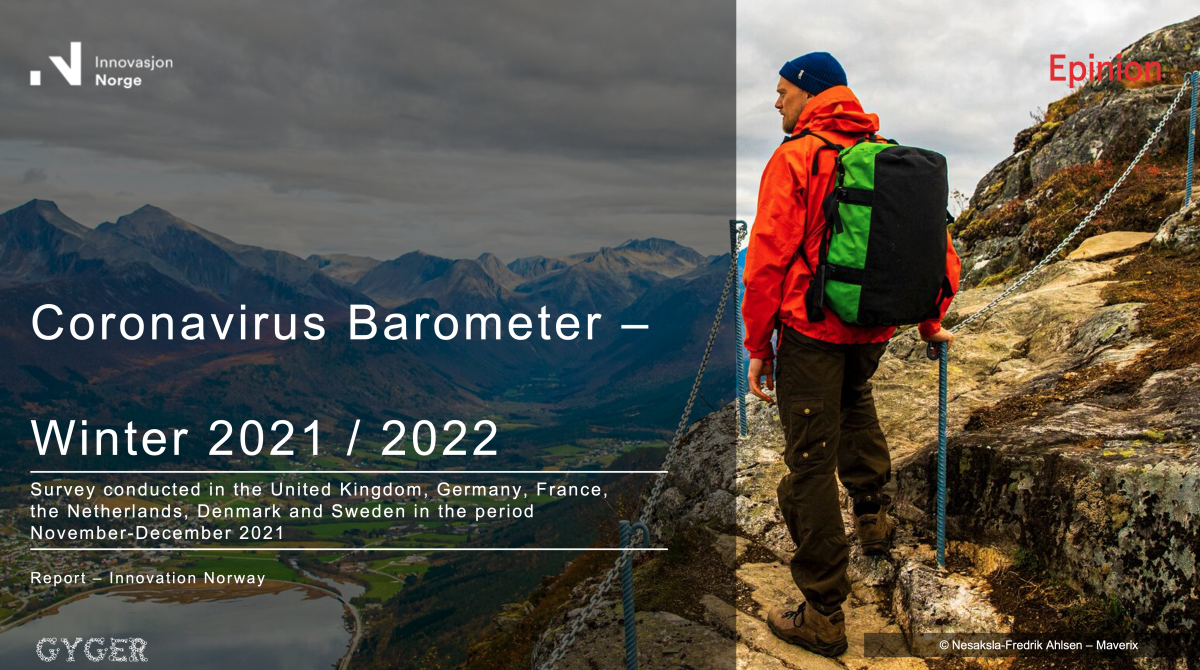 Travel barometer winter 2021-22