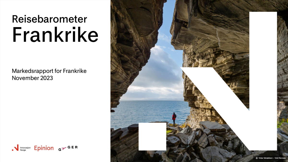 Reisebarometer Frankrike høst 2023