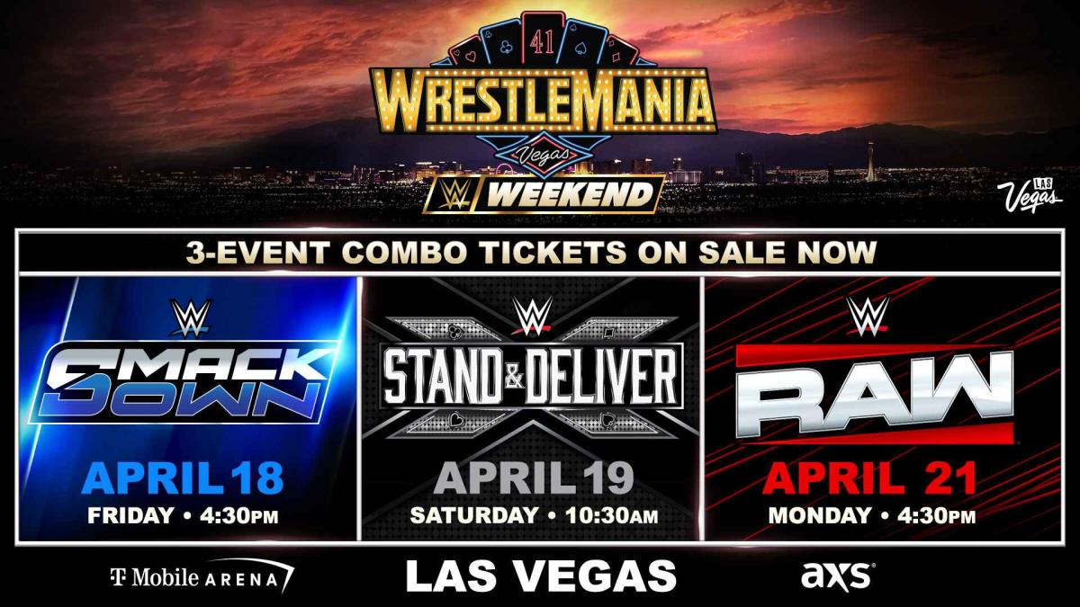 Wrestlemania 41 Weekend events