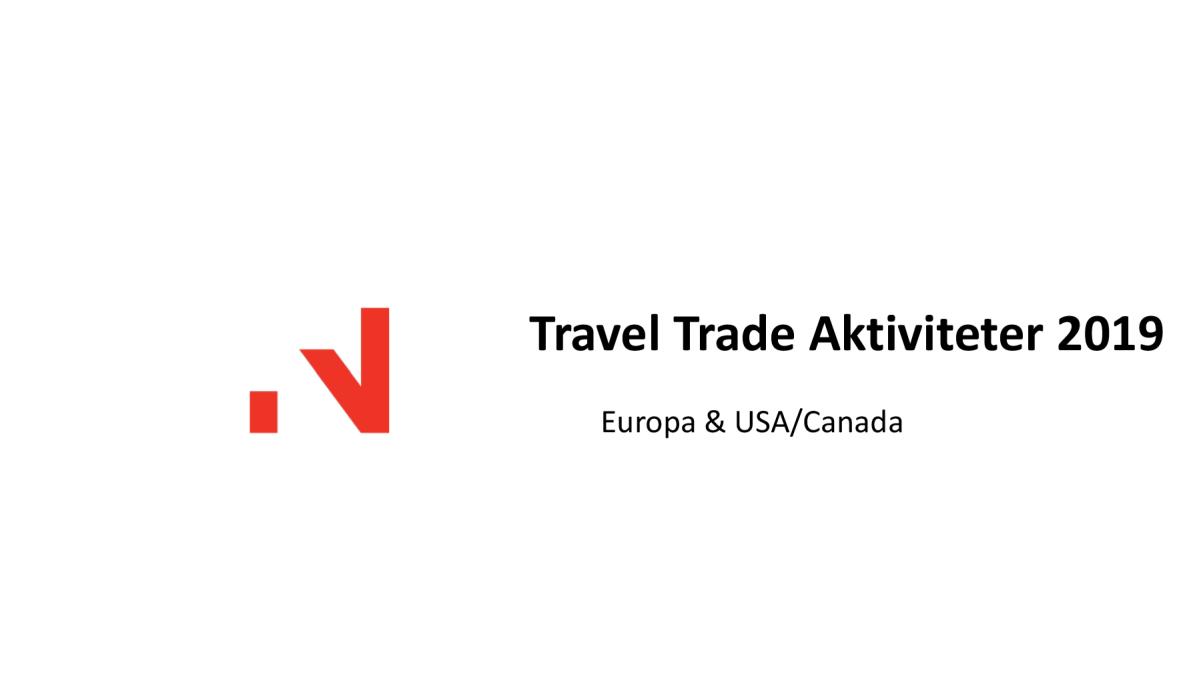 Travel trade aktiviteter B2B 2019