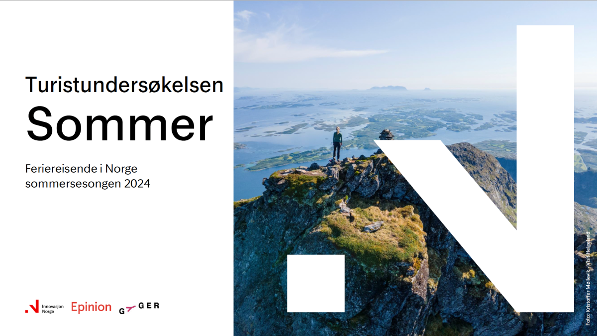 Sommerrapporten fra Turistundersøkelsen 2024