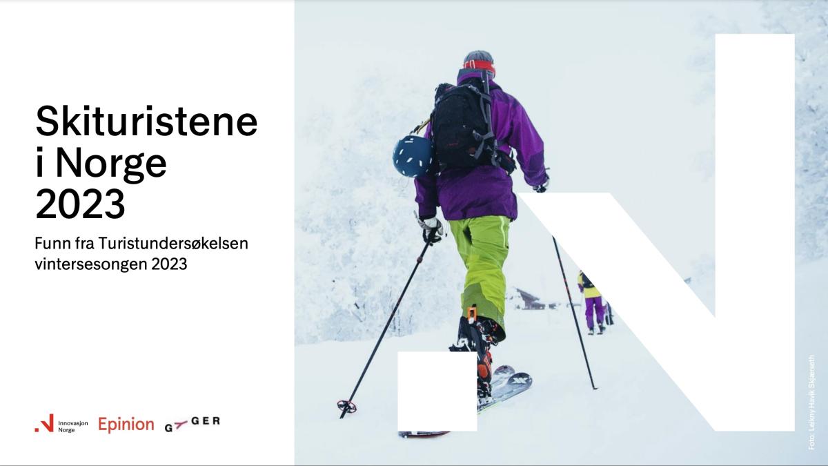 Skituristene i Norge 2023