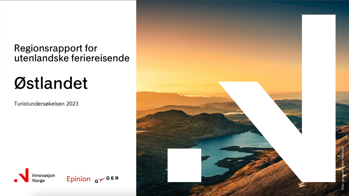Regionsrapport Østlandet - turistundersøkelsen 2023