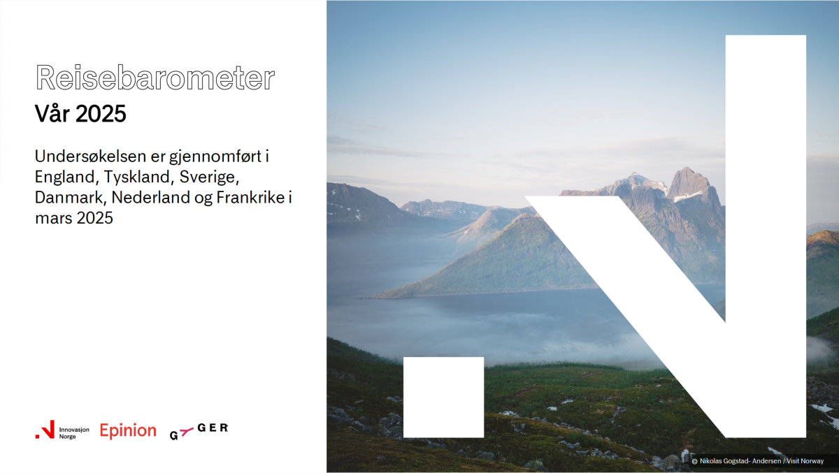 Reisebarometeret våren 2025