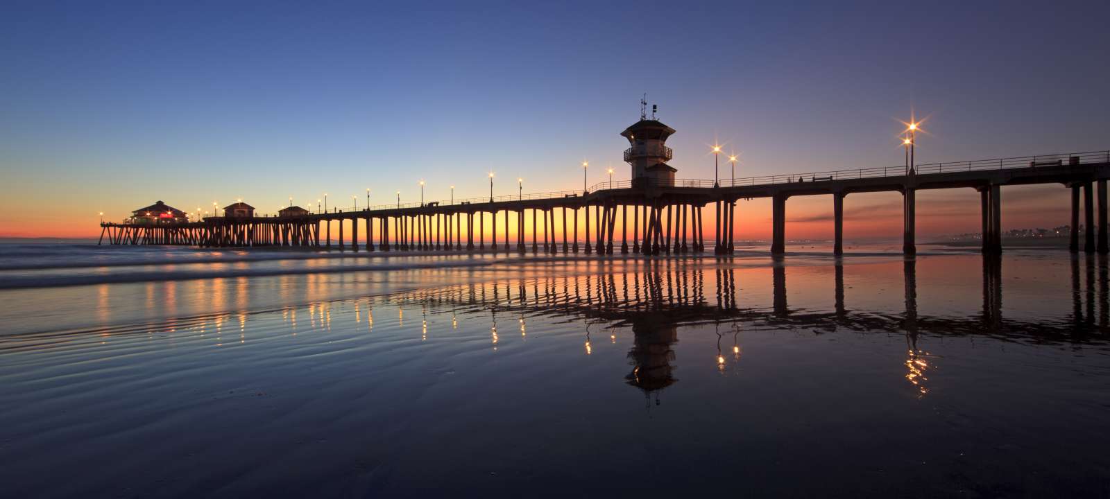 Huntington Beach Pier Pacific Coast Highway And Main Street Pier