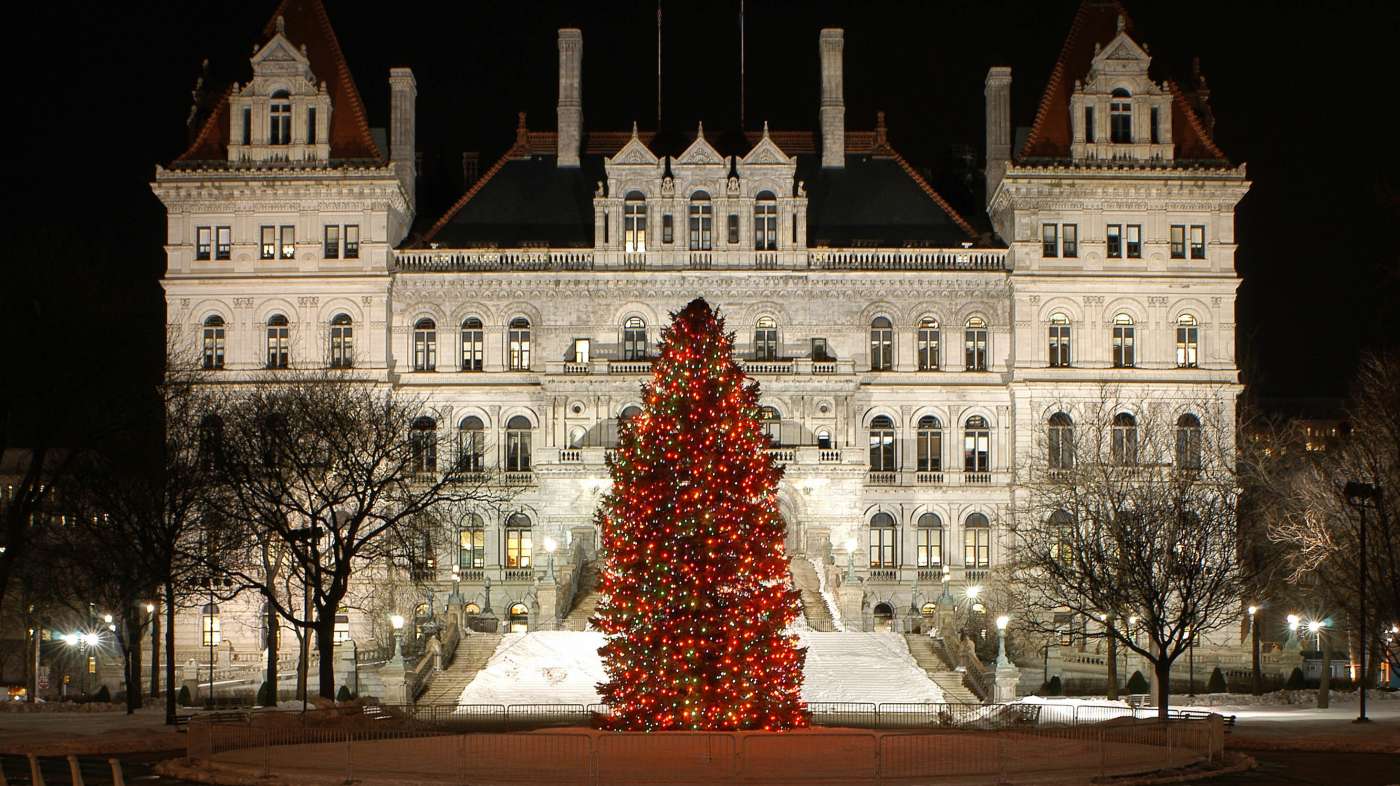 New York State Capitol Christmas Tree