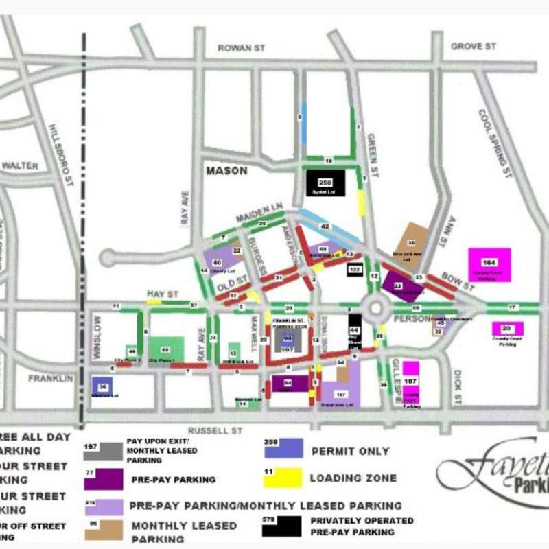 Fayetteville State Campus Map