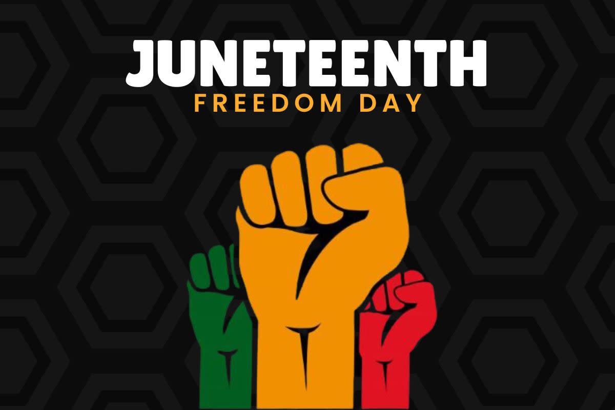 Juneteenth Freedom Day graphic