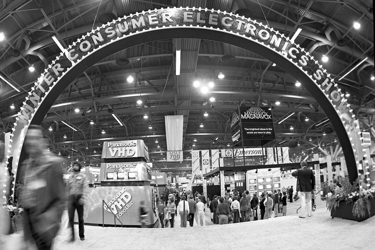 CES event in Las Vegas.
