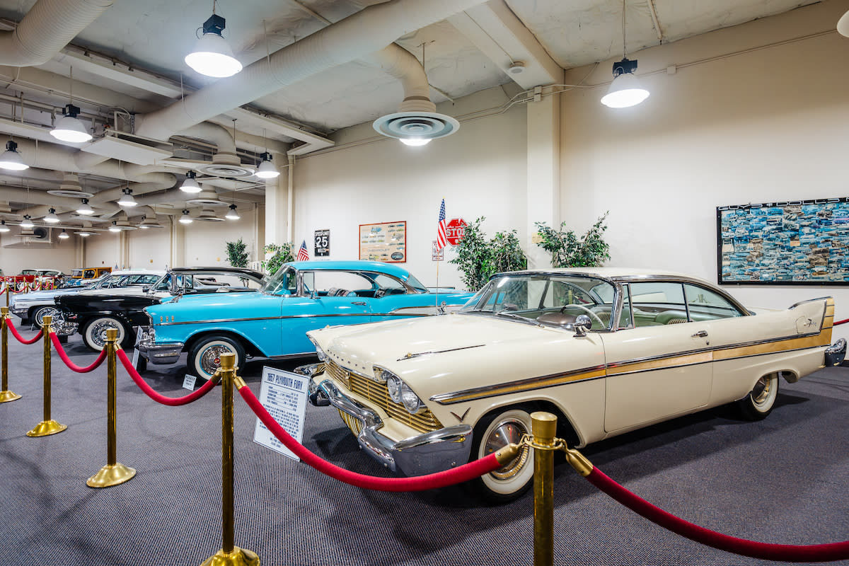 Cars on exhibit at the Car Museums at Don Laughlin Riverside Resort & Casino in Laughlin.