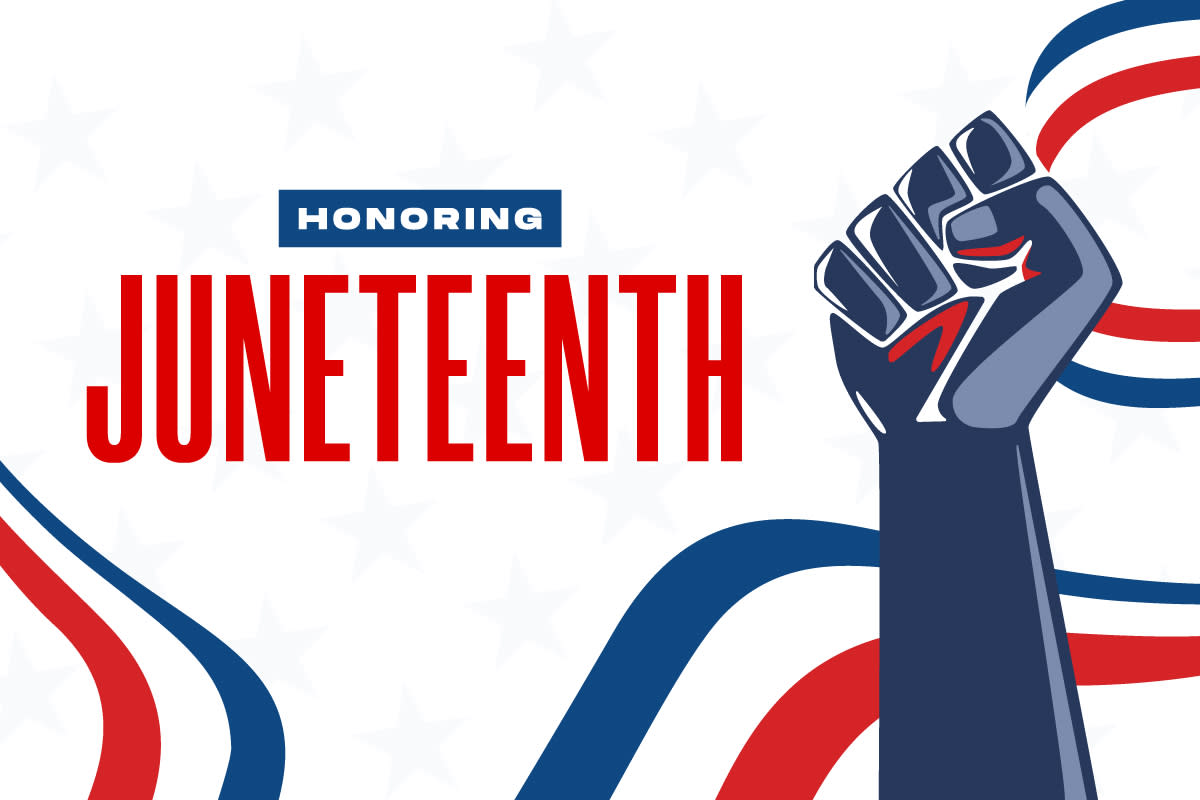 Juneteenth landing