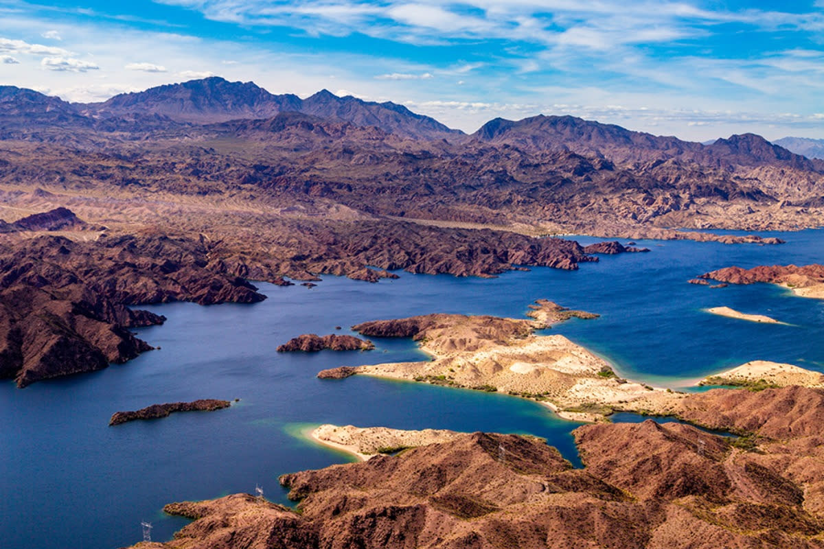 A gorgeous view of Lake Mohave.