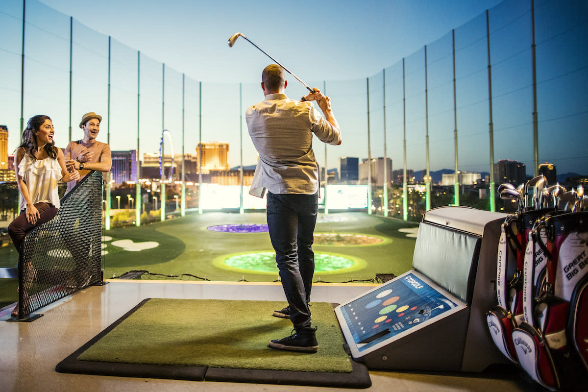 Four! Take a swing at TopGolf.