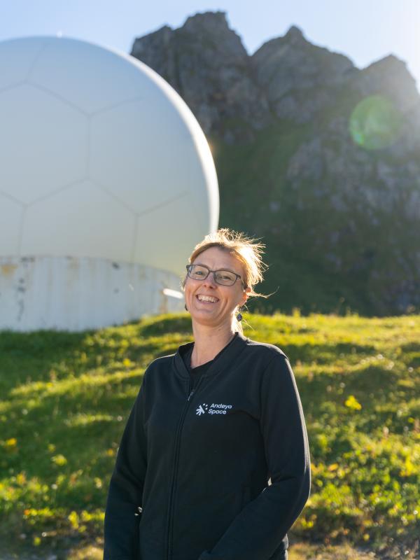 Astrophysicists Anita Grøseth at Andøya Space