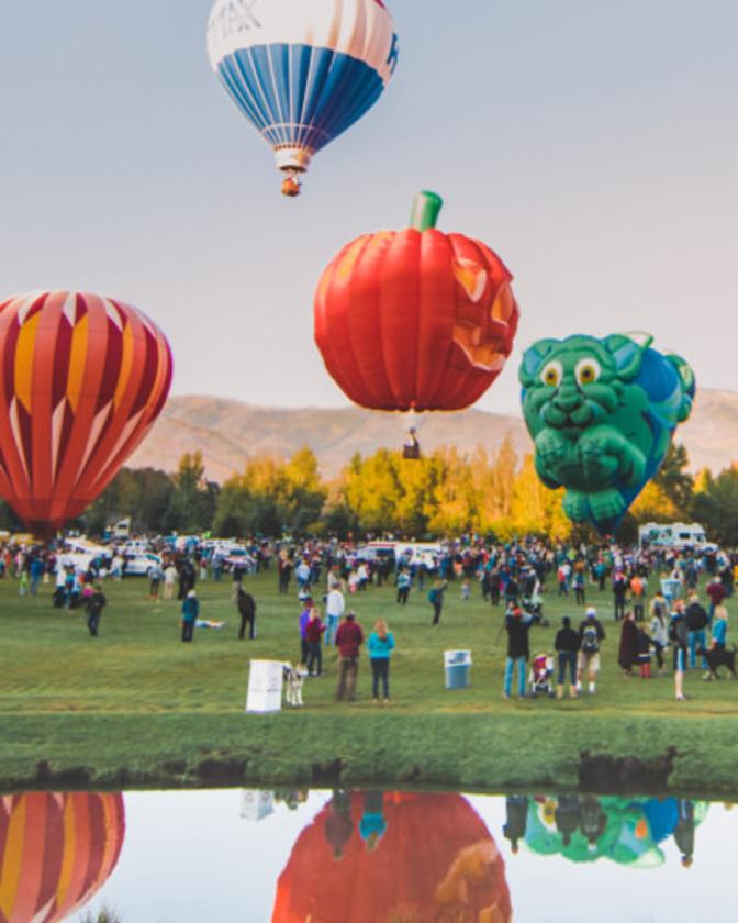 Hot Air Ballooning Park City Views & Adventure