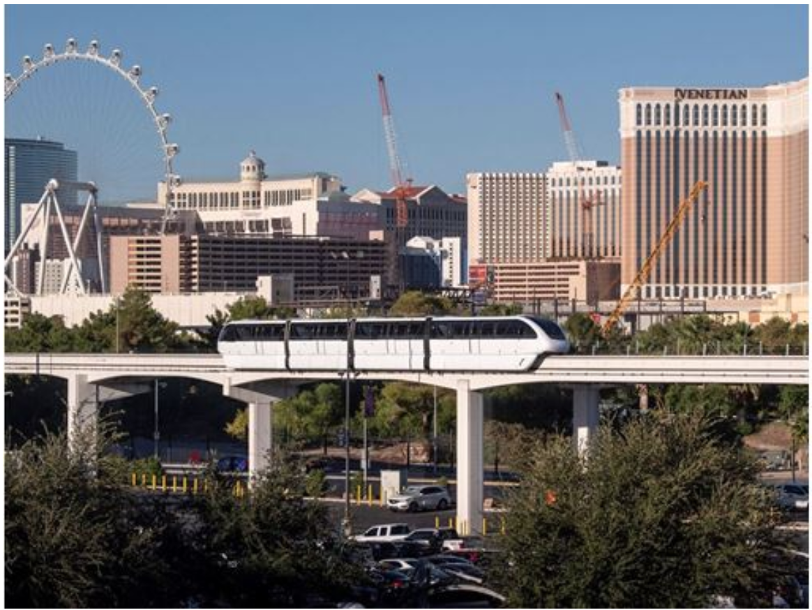 Las Vegas. Monorail