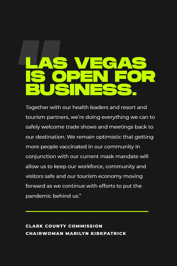 Vegas Means Business Plan Your Next Meeting or Convention