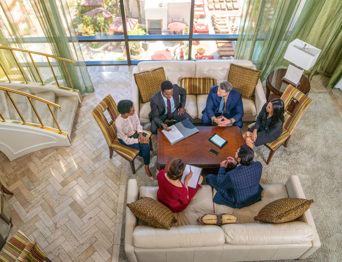 Business Meeting in Golden Nugget Suite